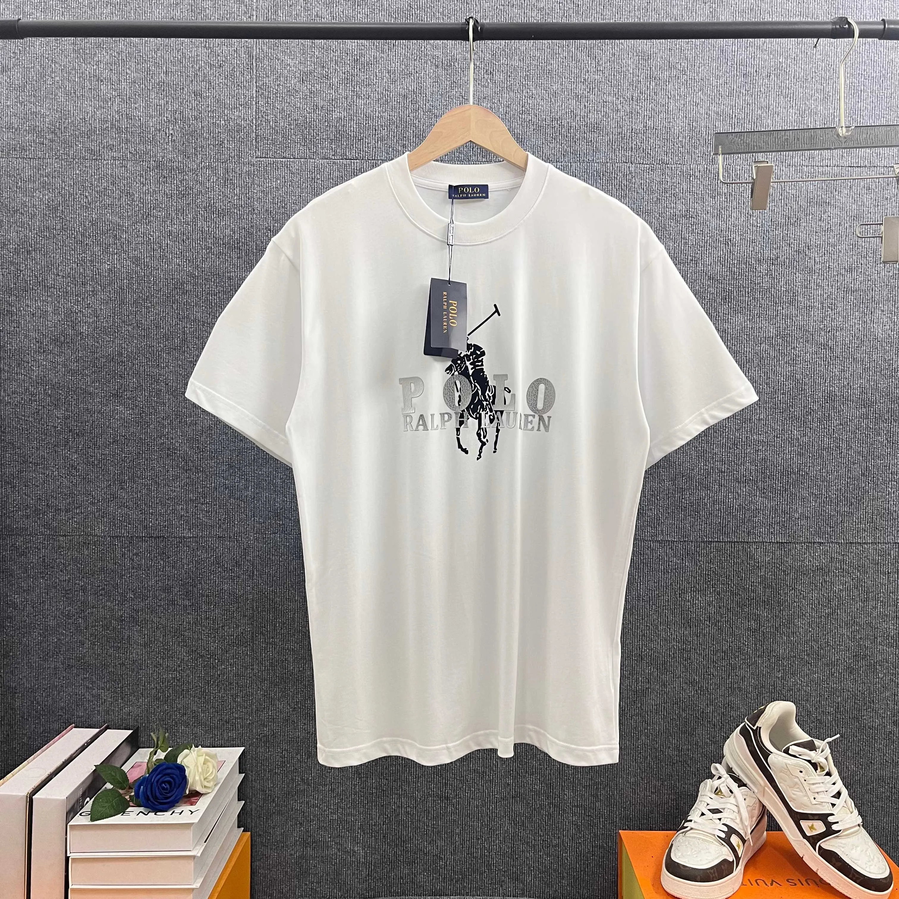 Pol* * * 2026 New Arrival t Classic logo + Same Style ：Black White Red Size： S （90-130 ） M （120-150 ） L （140-165 ） XL （160-180 ） XXL （180 ）